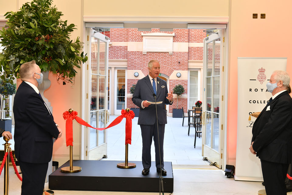 His Royal Highness The Prince of Wales unveils new 鶹Ƶ Campus